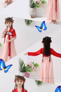 Trang Phục Hằng Nga Cho Bé - Cẩm Lý Ngư Tay Dài