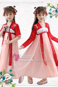 Trang Phục Hằng Nga Cho Bé - Cẩm Lý Ngư Tay Dài