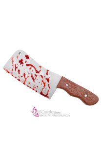 Đao Chặt Thịt Xuyên Đầu Halloween