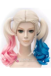 Tóc Giả Harley Quinn Suicide Squad Loại Dày Đẹp
