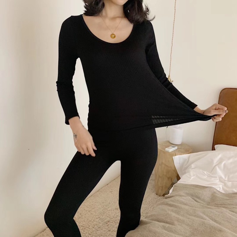 Quần legging phối đồ với áo giữ nhiệt nữ