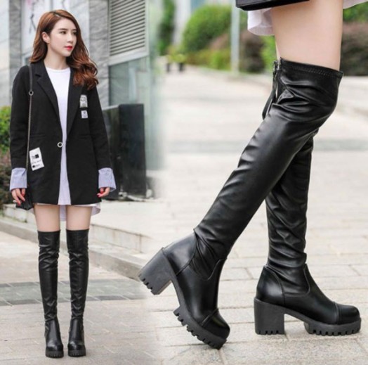 10+ Cách Phối Đồ Với Boot Cao Cổ Cực Thời Thượng Cho Chị Em