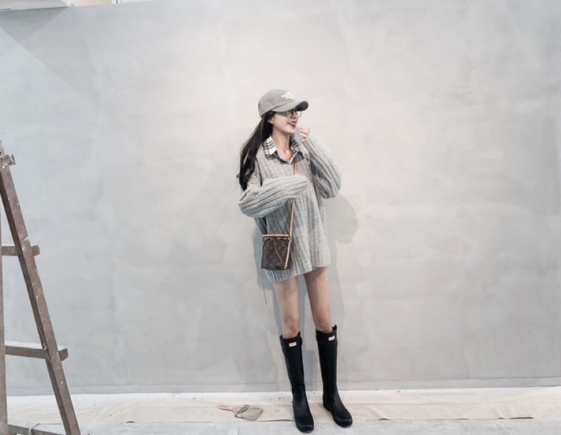 Phối đồ với boot nữ cổ cao