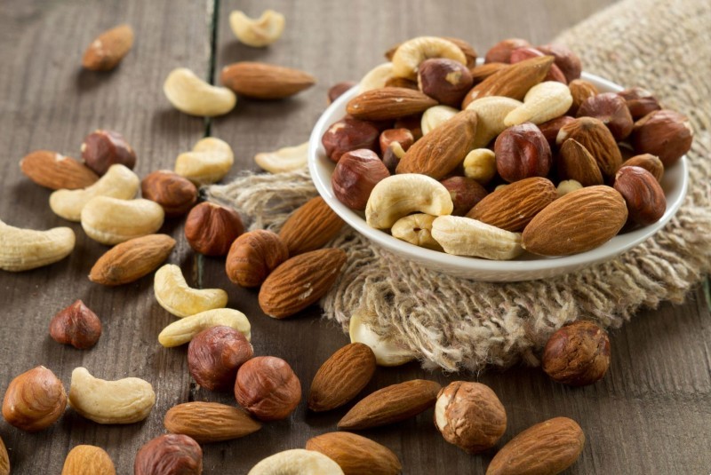 Quả hạch có chứa hàm lượng axit béo vô cùng dồi dào