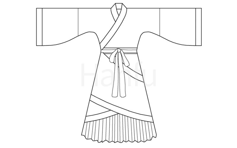 Hanfu Making (6) - Các mẫu cắt &amp; may Quju