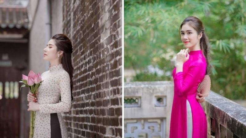 Tóc cột nửa đầu nữ tính