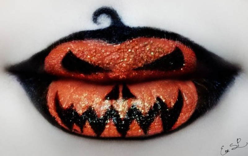 9 bí kíp vẽ môi đêm Halloween ấn tượng nhất - Hình 6