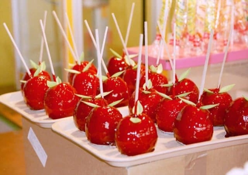 Kẹo táo cho ngày lễ Halloween