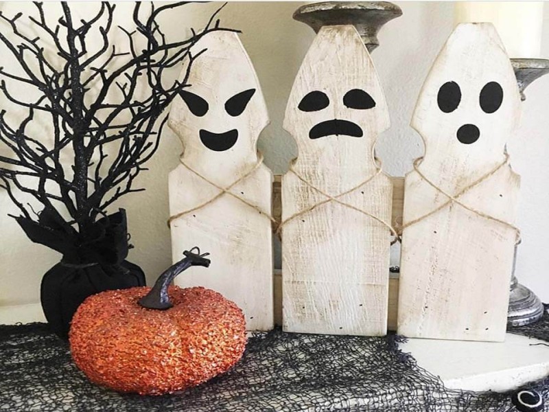 15 ý tưởng trang trí halloween rùng rợn cực đơn giản