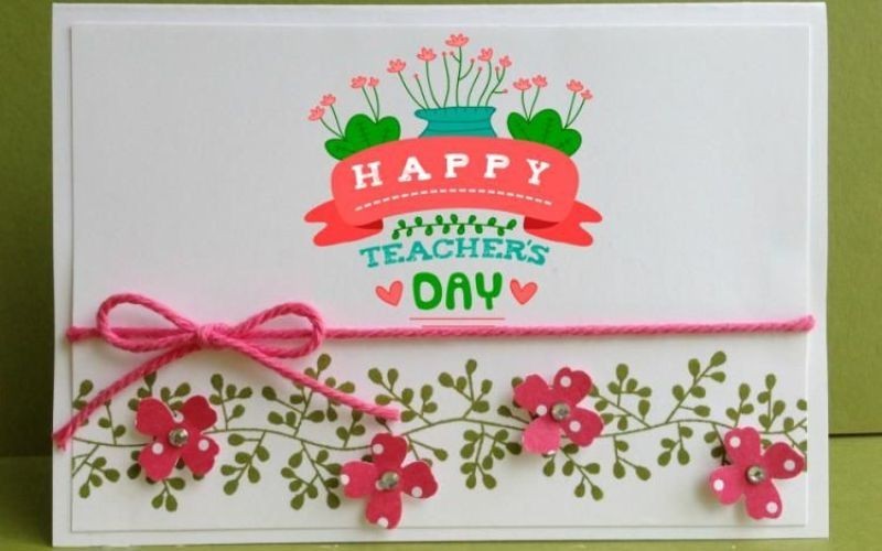 Thiệp cảm ơn, chúc mừng ngày nhà giáo Việt Nam
