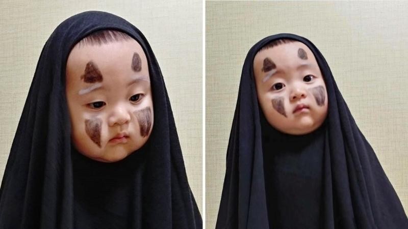Cách Hóa Trang Halloween Thành Vô Diện Đáng Yêu Cho Các Bé