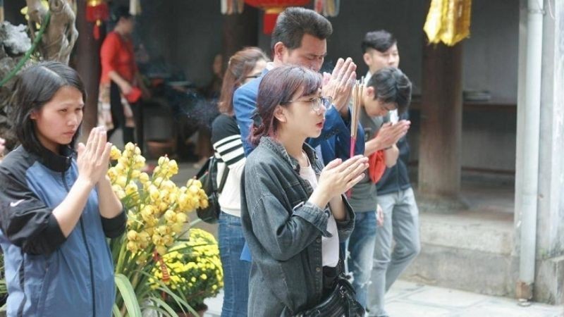 Cầu phúc bình an cho gia đình