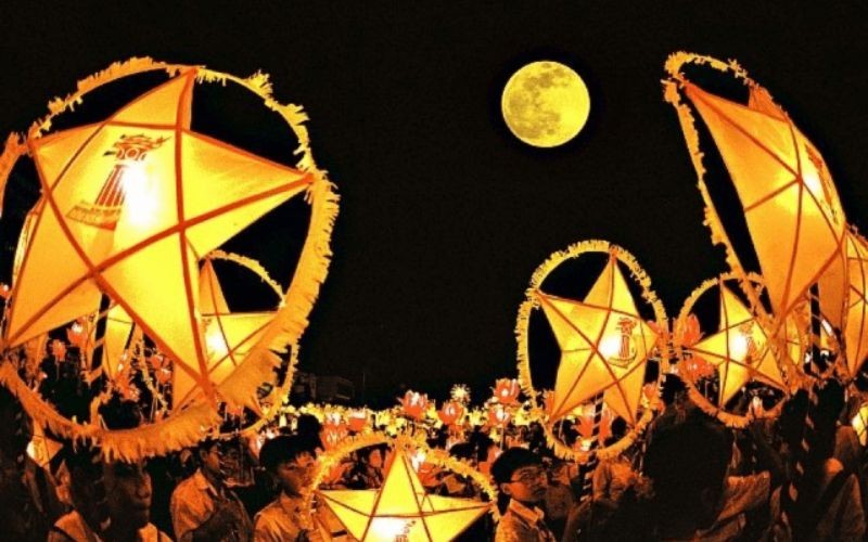 Rước đèn lồng Trung thu