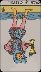Diễn Giải Ngược Của Lá Bài Page Of Cups