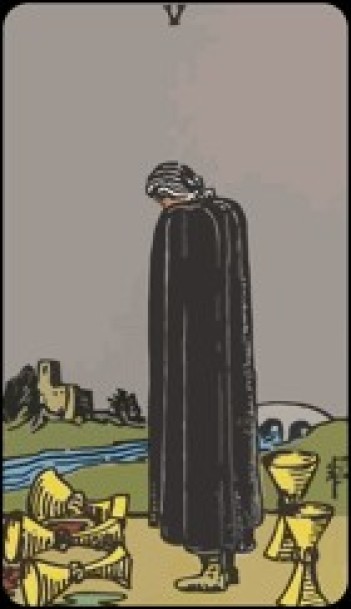 Diễn Giải Xuôi Của Lá Bài 5 Of Cups