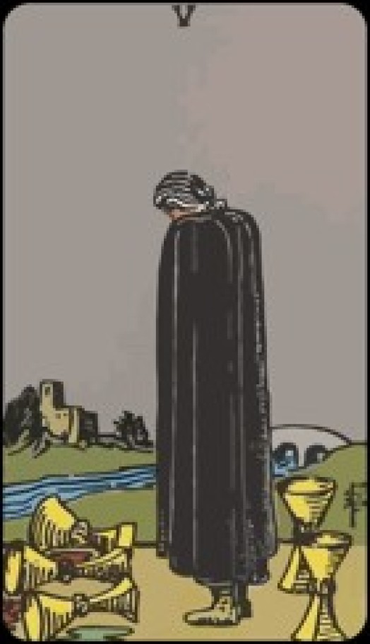 Diễn Giải Xuôi Của Lá Bài 5 Of Cups