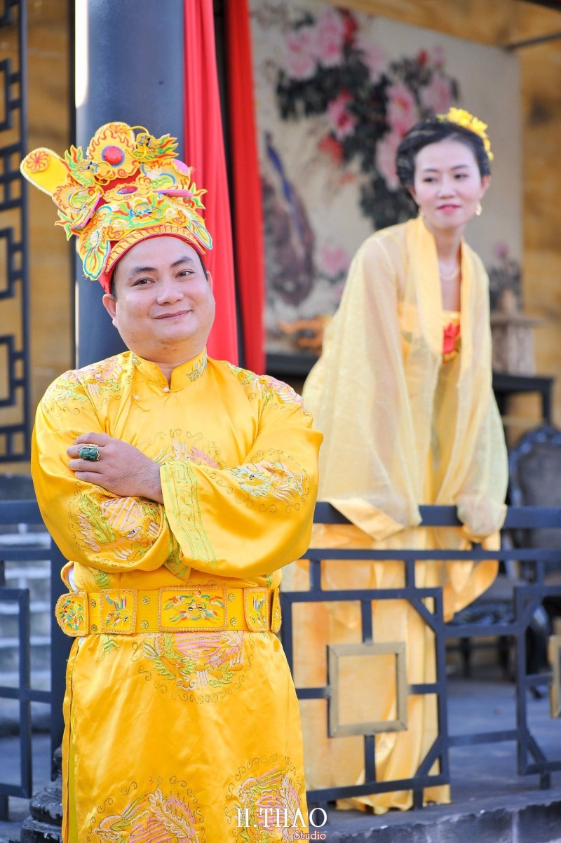 ảnh couple chụp cổ trang đẹp