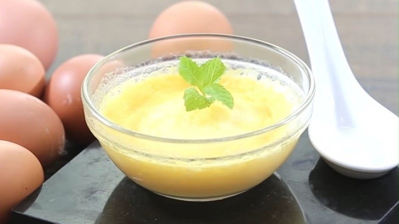 Trứng gà hấp mật ong