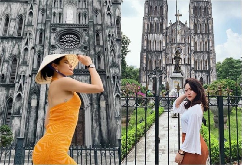 Tạo dáng chụp hình với góc nghiêng quyến rũ
