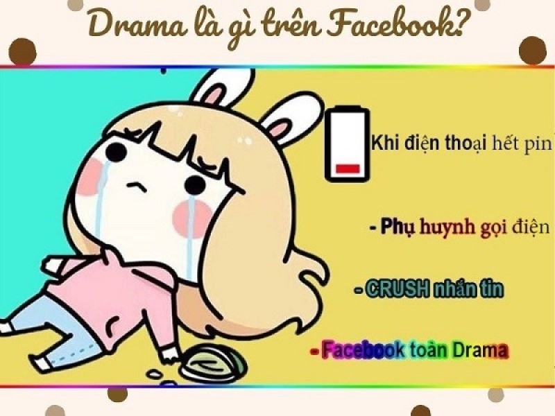 Drama có nghĩa là gì trên facebook