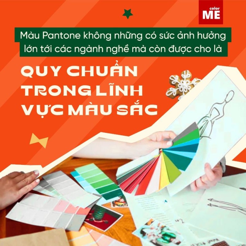 Hệ thống tiêu chuẩn màu The PANTONE® được coi là quy chuẩn trong ngành màu sắc