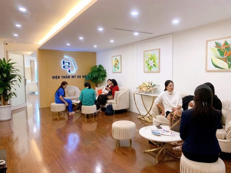 Viện thẩm mỹ Hà Nội có cơ sở vật chất khang trang sạch sẽ