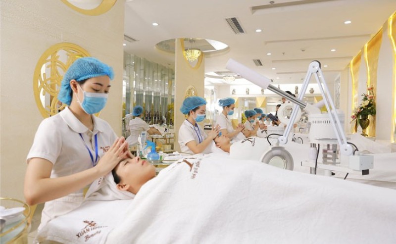 Quy trình làm đẹp tại TMV Xuân Hương đều đạt chuẩn