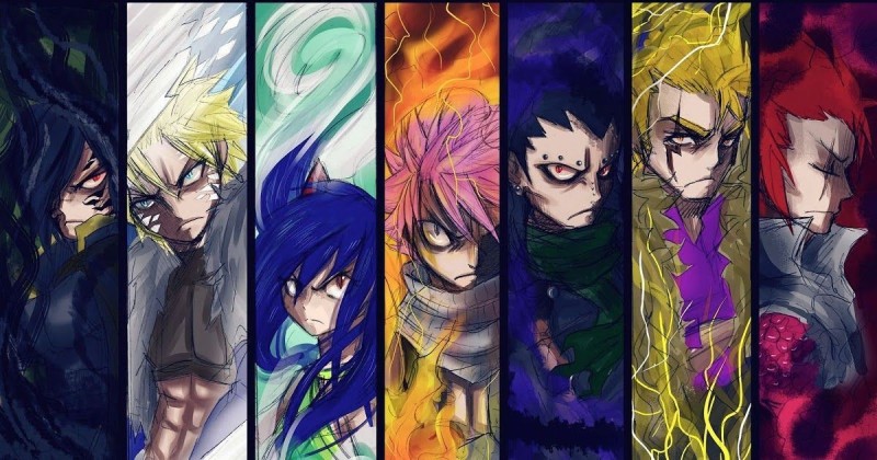 Fairy Tail: Sát Long Nhân và những thế hệ Sát Long Nhân trong bộ phim