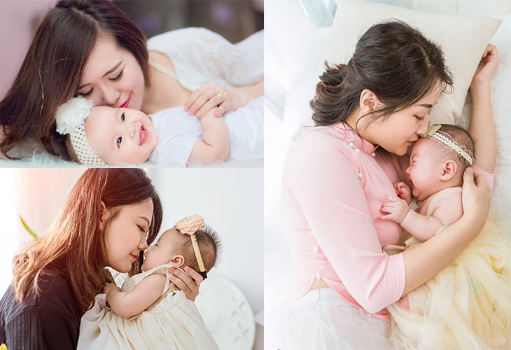 24 Cách Tạo Dáng Chụp Ảnh 2 Mẹ Con Siêu Đẹp, Siêu Dễ Thương