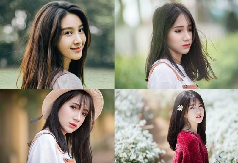 Chụp góc mặt nghiêng 3/4
