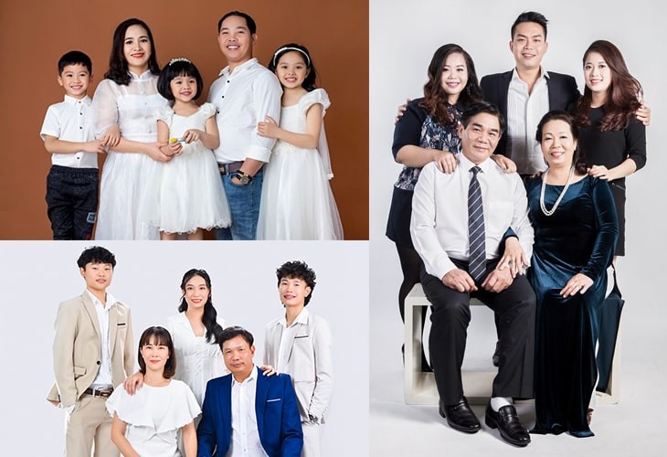 50+ Cách Tạo Dáng Chụp Ảnh Gia Đình 5 Người Đẹp, Tình Cảm Nhất