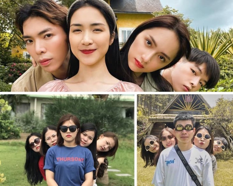 Tạo dáng xòe quạt được nhiều người yêu thích vì có độ độc lạ mới mẻ