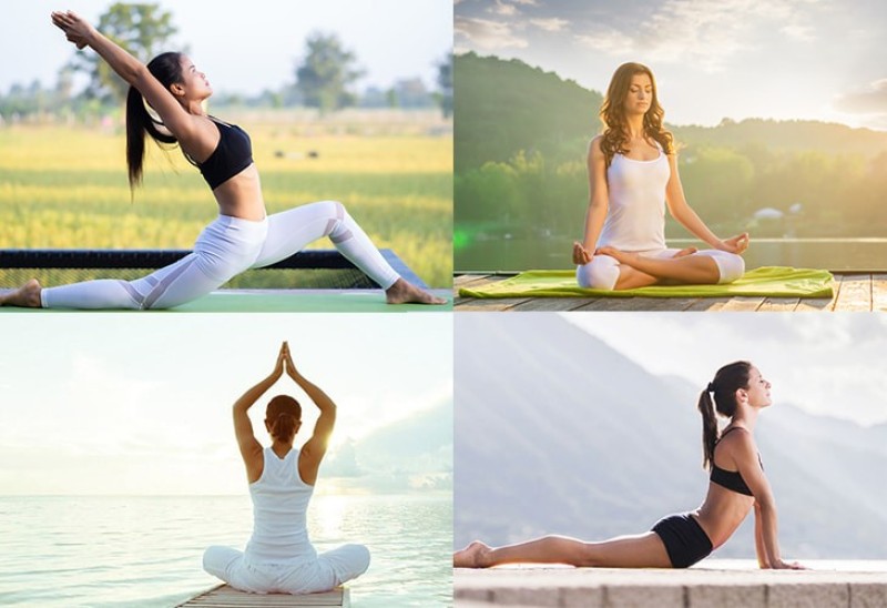 tạo dáng chụp ảnh yoga cơ bản