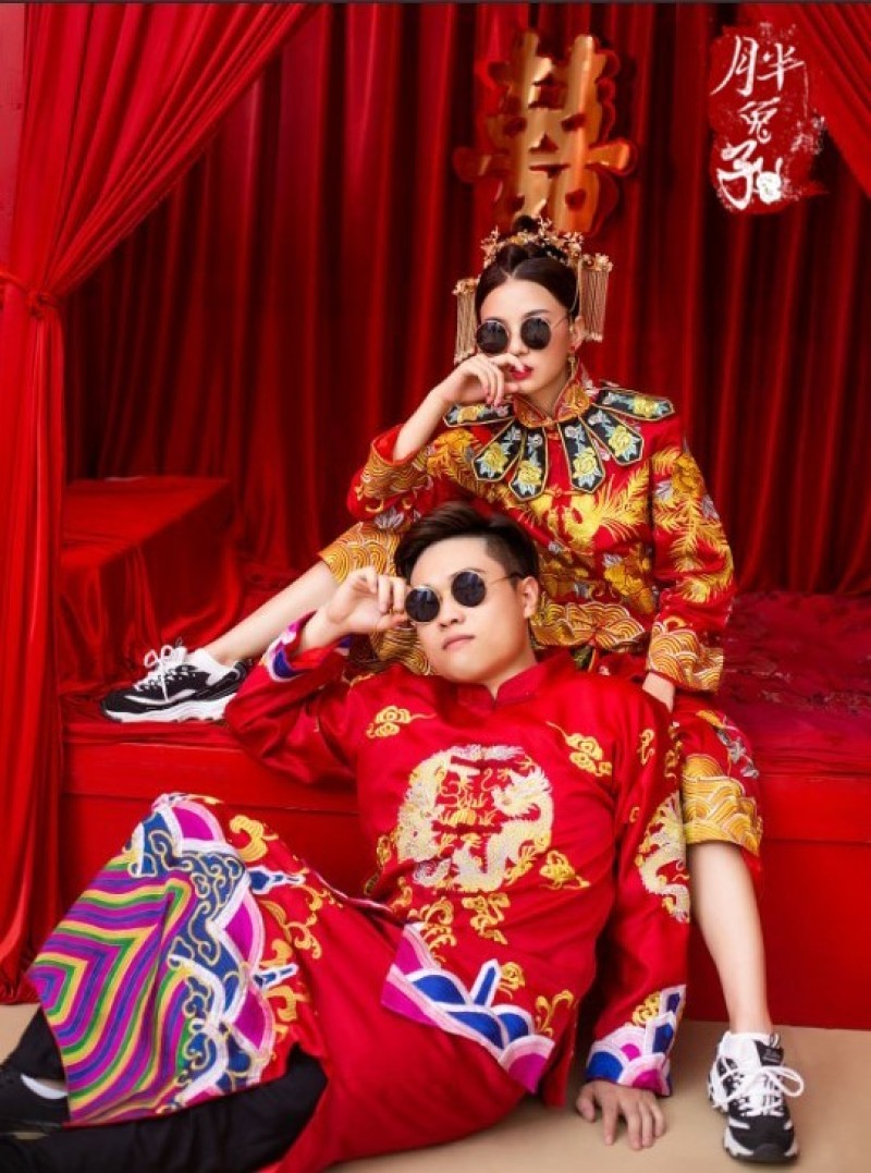 Chụp ảnh cưới theo phong cách trung hoa