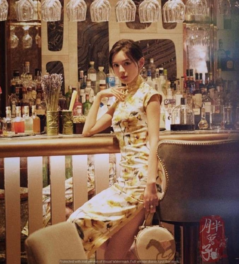 mẫu sườn xám đẹp