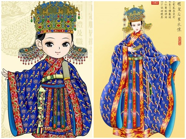 Y Phục Dành Cho Nữ Giới Trong Triều Đại Nhà Minh Trung Quốc