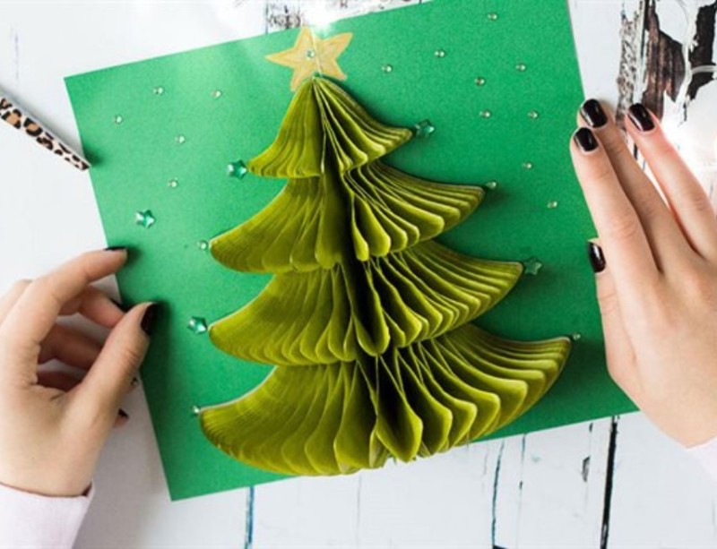 làm thiệp noel