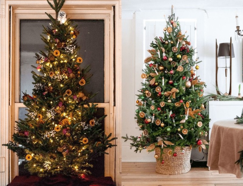 Cách trang trí cây thông kiểu Gluhwein