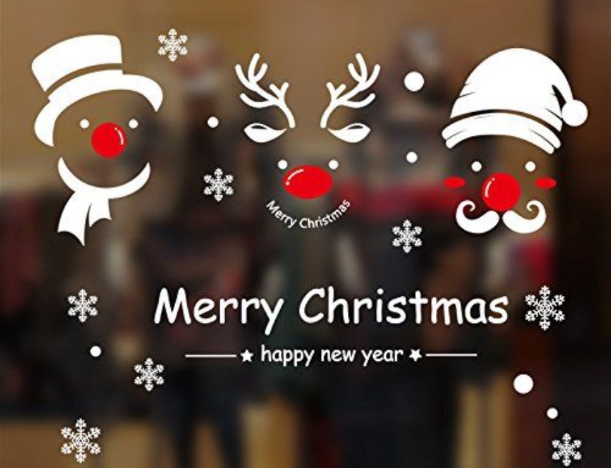 Cách Trang Trí Noel Trên Cửa Kính Độc Đáo Và Ấn Tượng