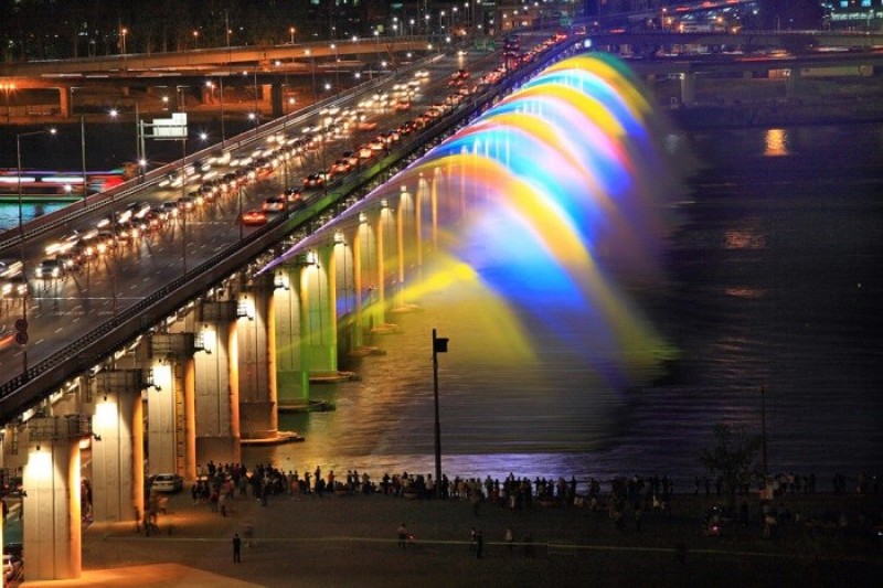 CẢNH ĐẸP HÀN QUỐC - Cầu Banpo