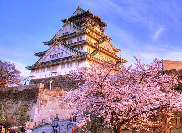Lâu Đài Osaka – Biểu Tượng Kiến Trúc Văn Hóa Nhật Bản