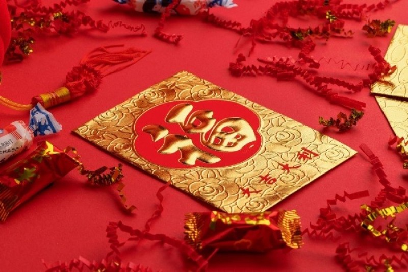 Phong bao lì xì không thể thiếu trong lễ hội mùa xuân
