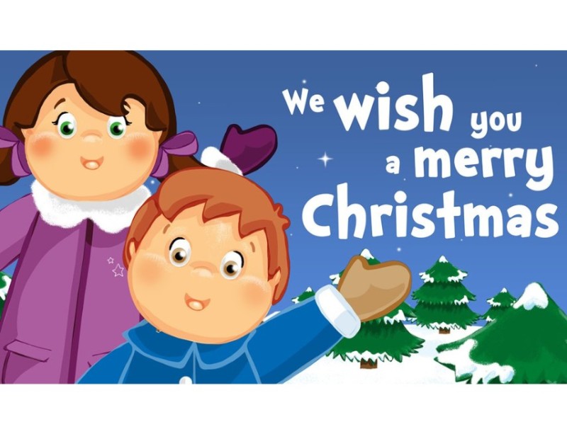 We wish you a Merry Christmas