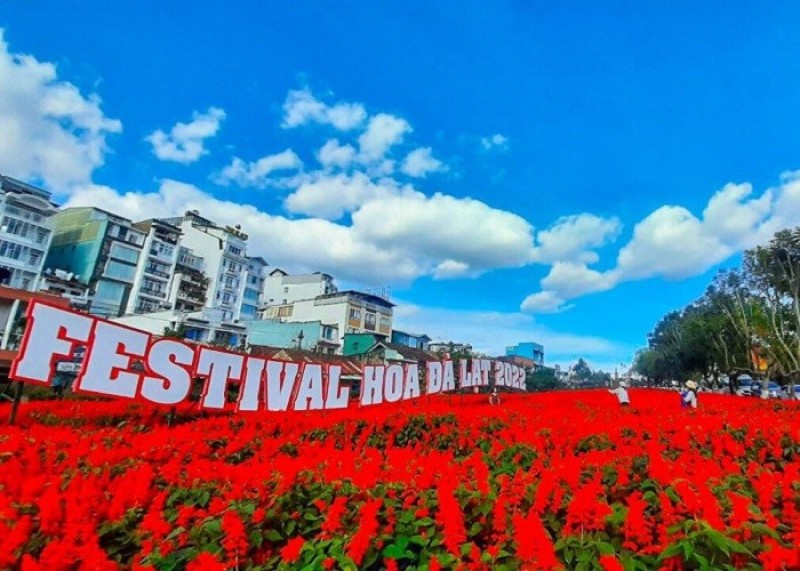 Festival Hoa Đà Lạt là festival nổi tiếng Việt Nam