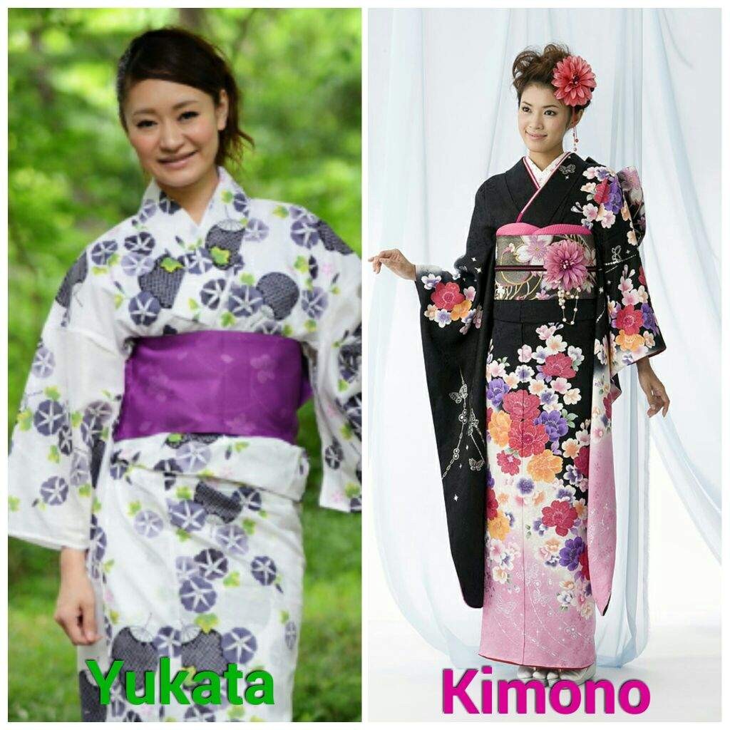 Sự Khác Biệt Giữa Kimono Và Yukata