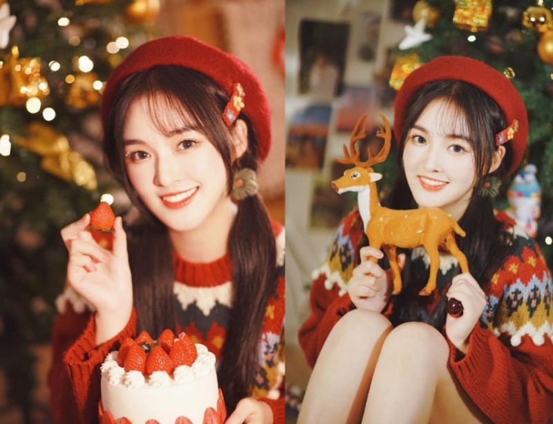 chụp ảnh noel