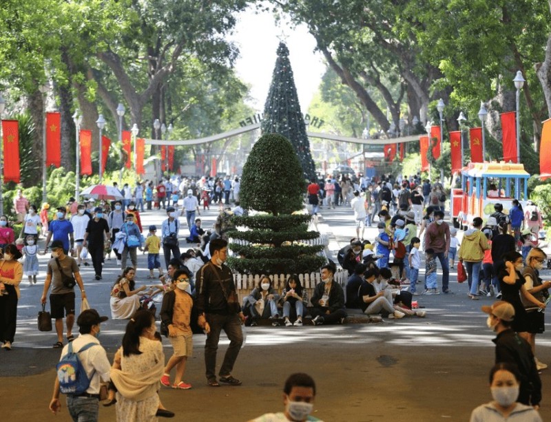 Địa chỉ chơi Noel Thảo Cầm Viên