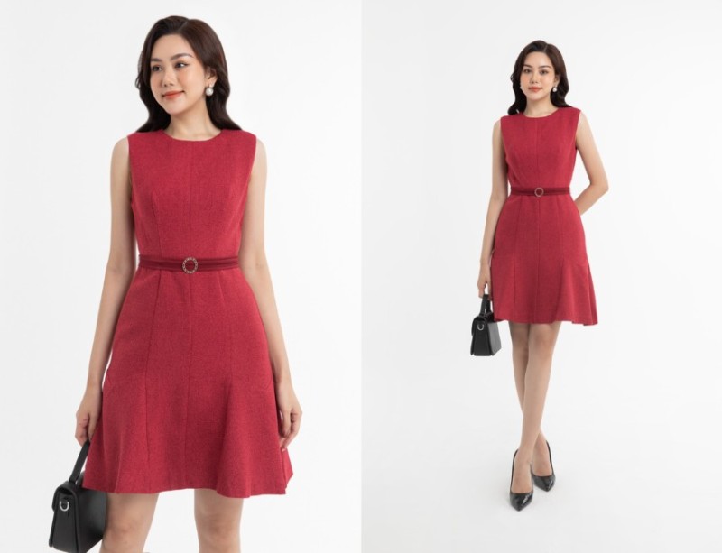 ĐẦM TWEED SÁT NÁCH