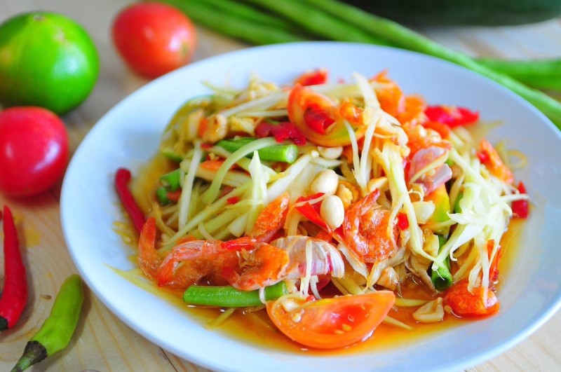 Gỏi đu đủ Som Tam