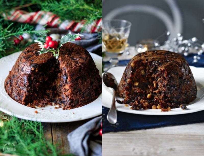 Christmas pudding thơm ngon mịn mướt